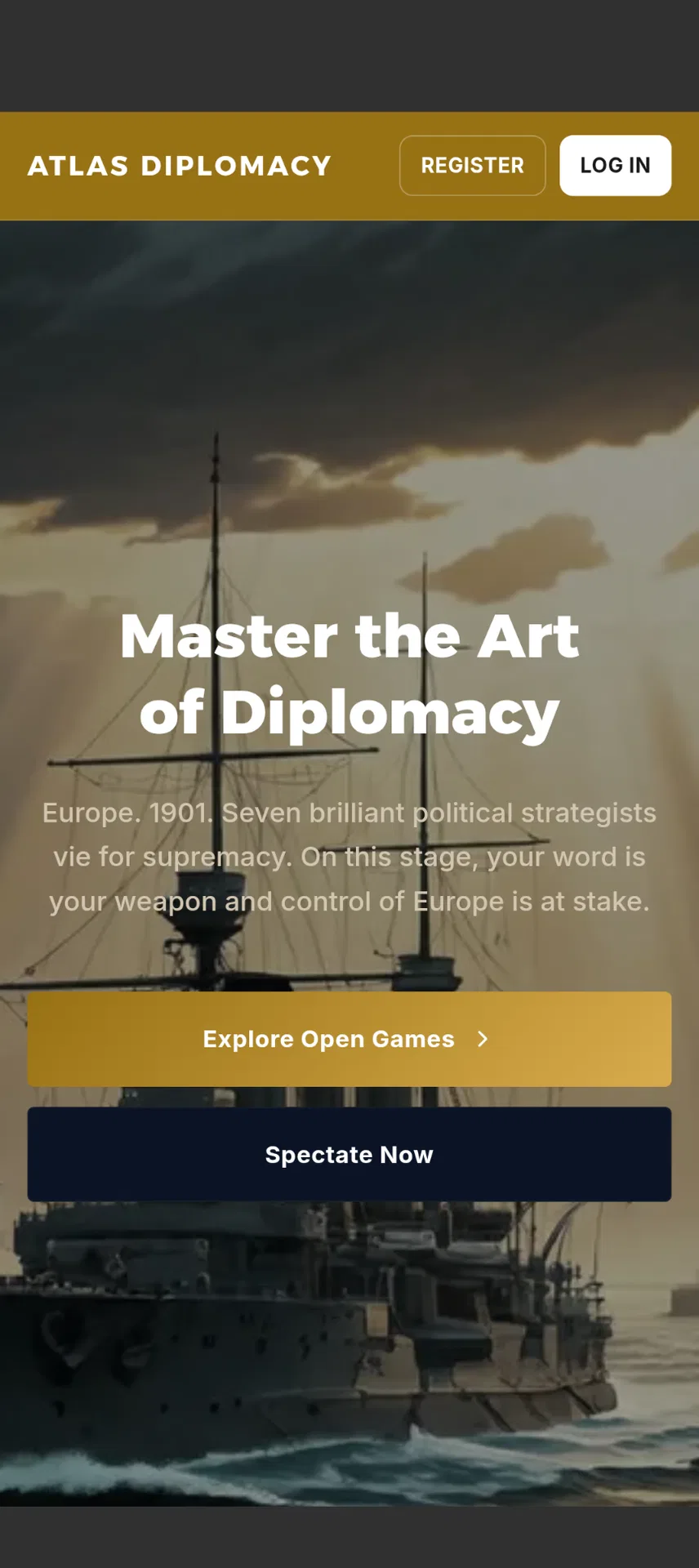 Atlas Diplomacy screenshot