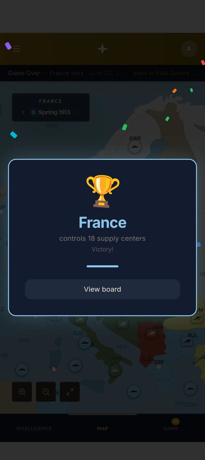 Atlas Diplomacy screenshot